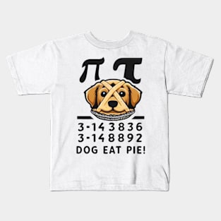 Dog Eat Pi Kids T-Shirt